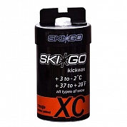 Мазь держания SKIGO XC Kickwax Orange (+3°С -2°С) 45 г.